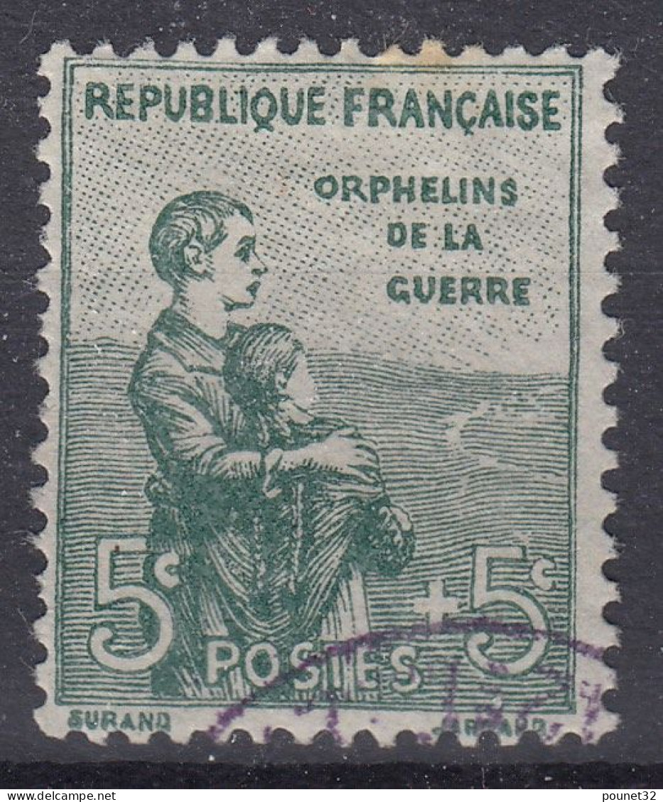 TIMBRE FRANCE 1ère ORPHELIN N° 149 OBLITERATION LEGERE - BON CENTRAGE - Used Stamps