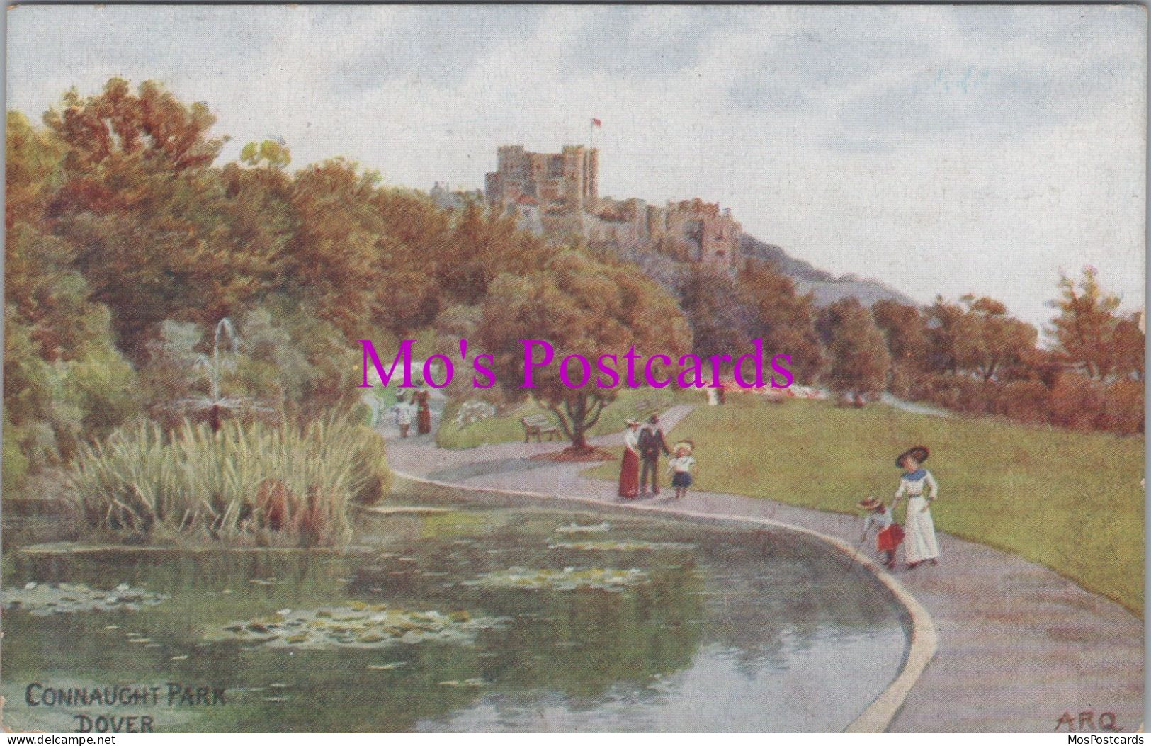 Kent Postcard - Connaught Park, Dover   DZ18 - Dover