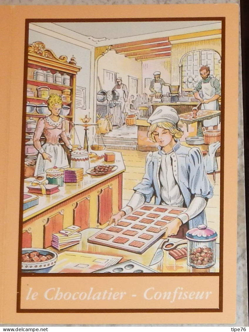 Petit Calendrier Poche 1998 Illustration Métier  Chocolatier Confiseur - Tamaño Pequeño : 1991-00