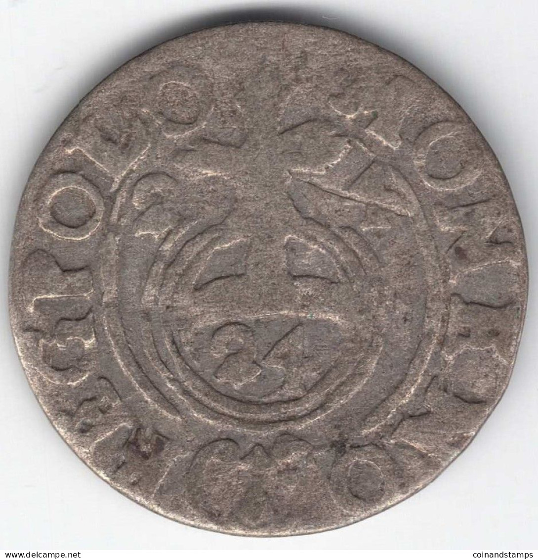 Polen-Königreich 1/24 Taler (Dreipölker) 1624 Sigismund III. (1587 - 1632) MzSt. Bromberg, Gumowski 974, Ss - Poland