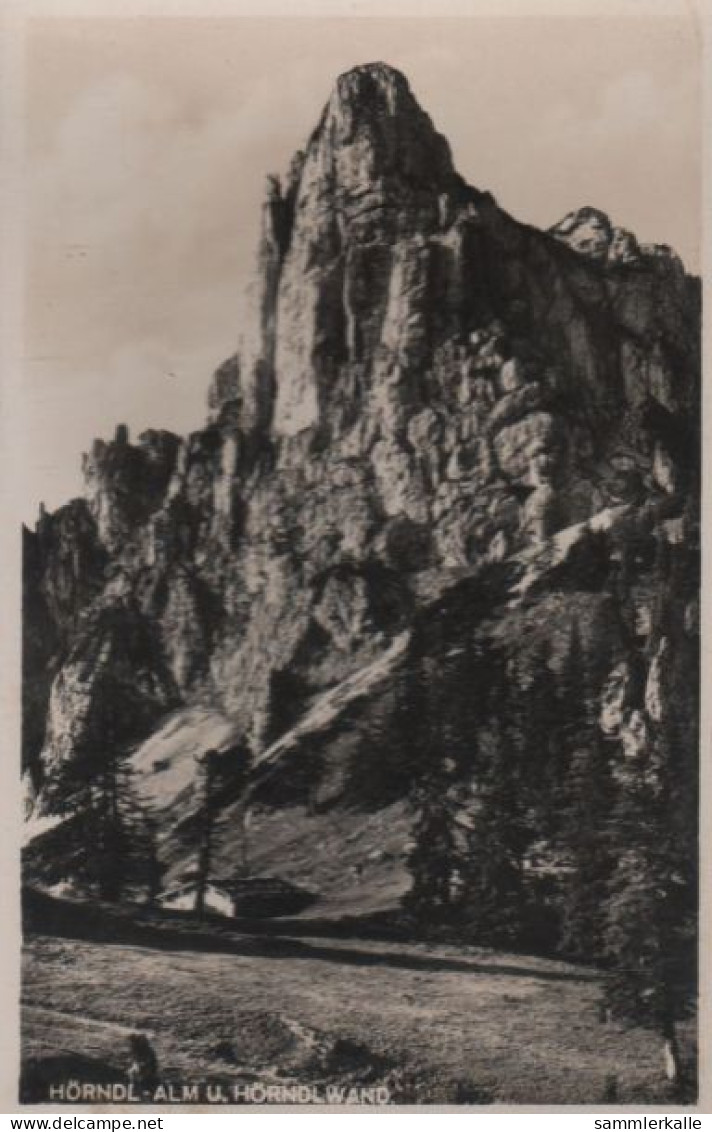 35306 - Hörndlwand - Mit Hörndl-Alm - Ca. 1950 - Chiemgauer Alpen