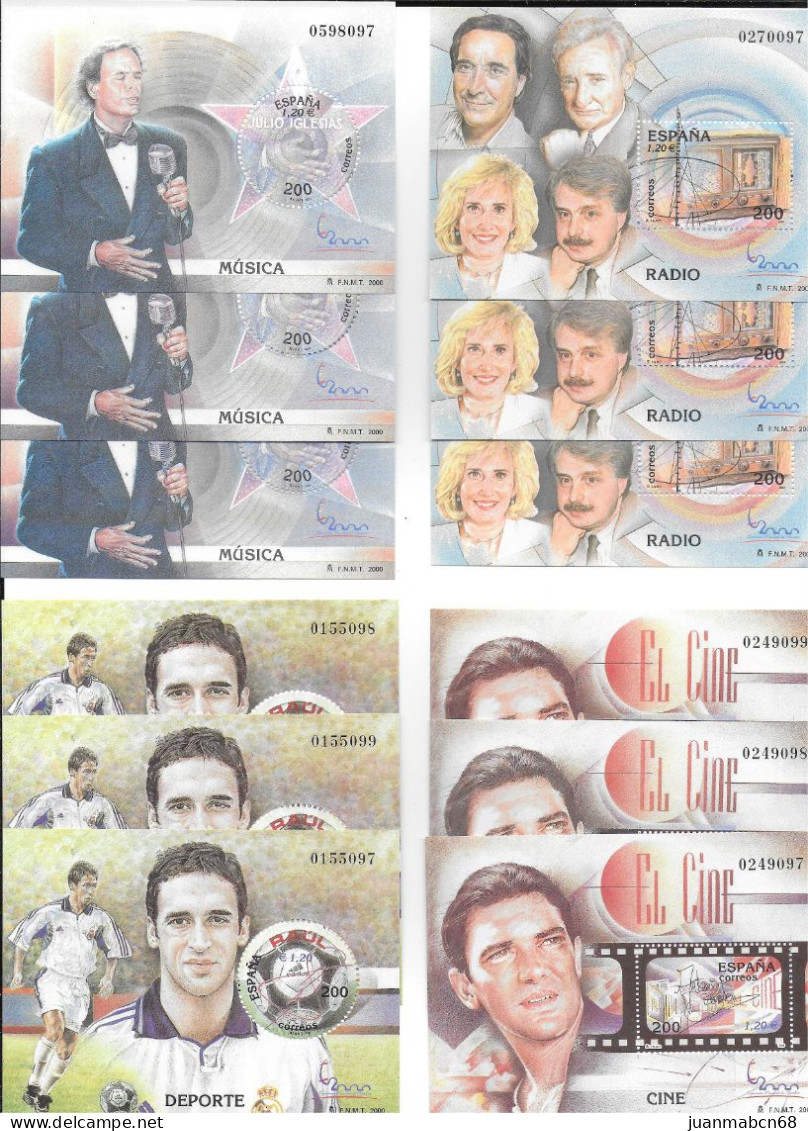 Lote De 190 Sellos Nuevos(2000 - 2004) - Collezioni