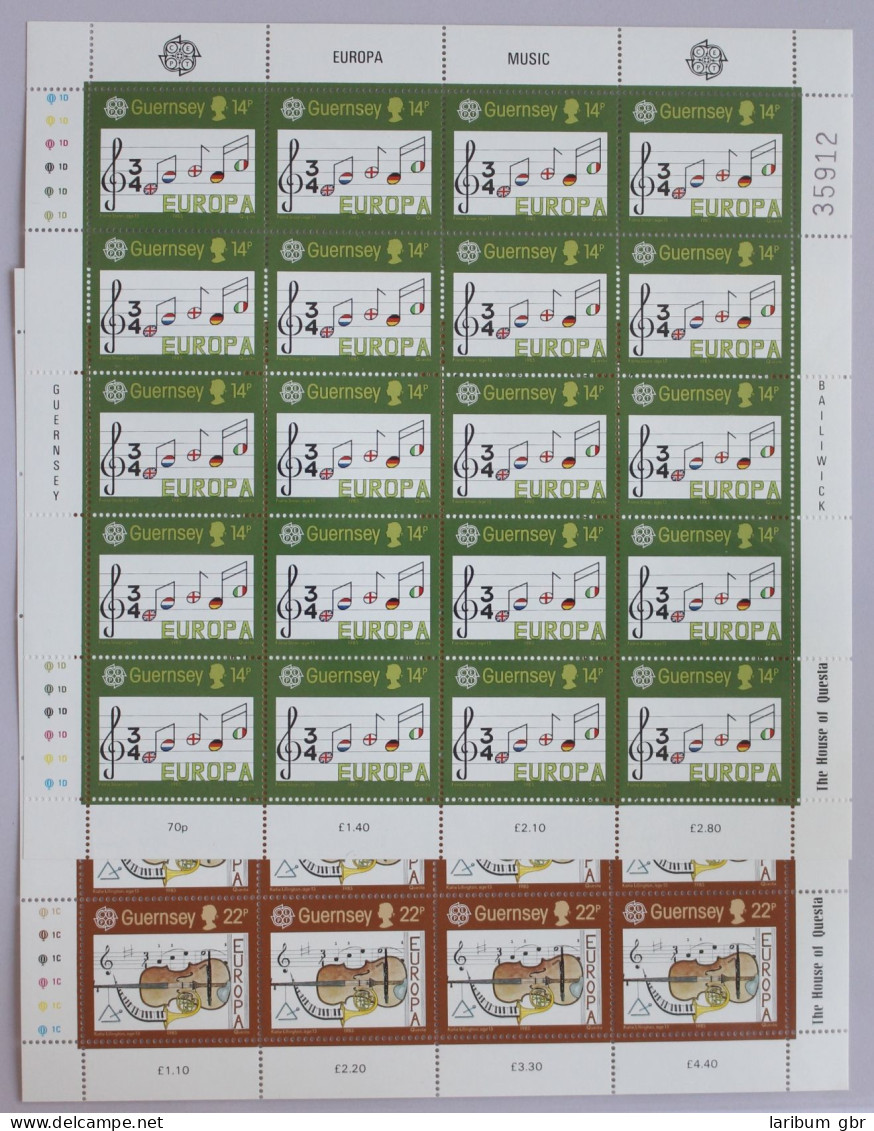 Großbritannien Guernsey 323-324 Postfrisch Als Kleinbogensatz #GF393 - Guernesey