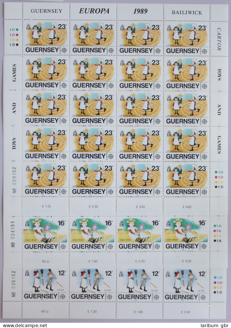 Großbritannien Guernsey 449-451 Postfrisch Als Kleinbogensatz #GF395 - Guernesey