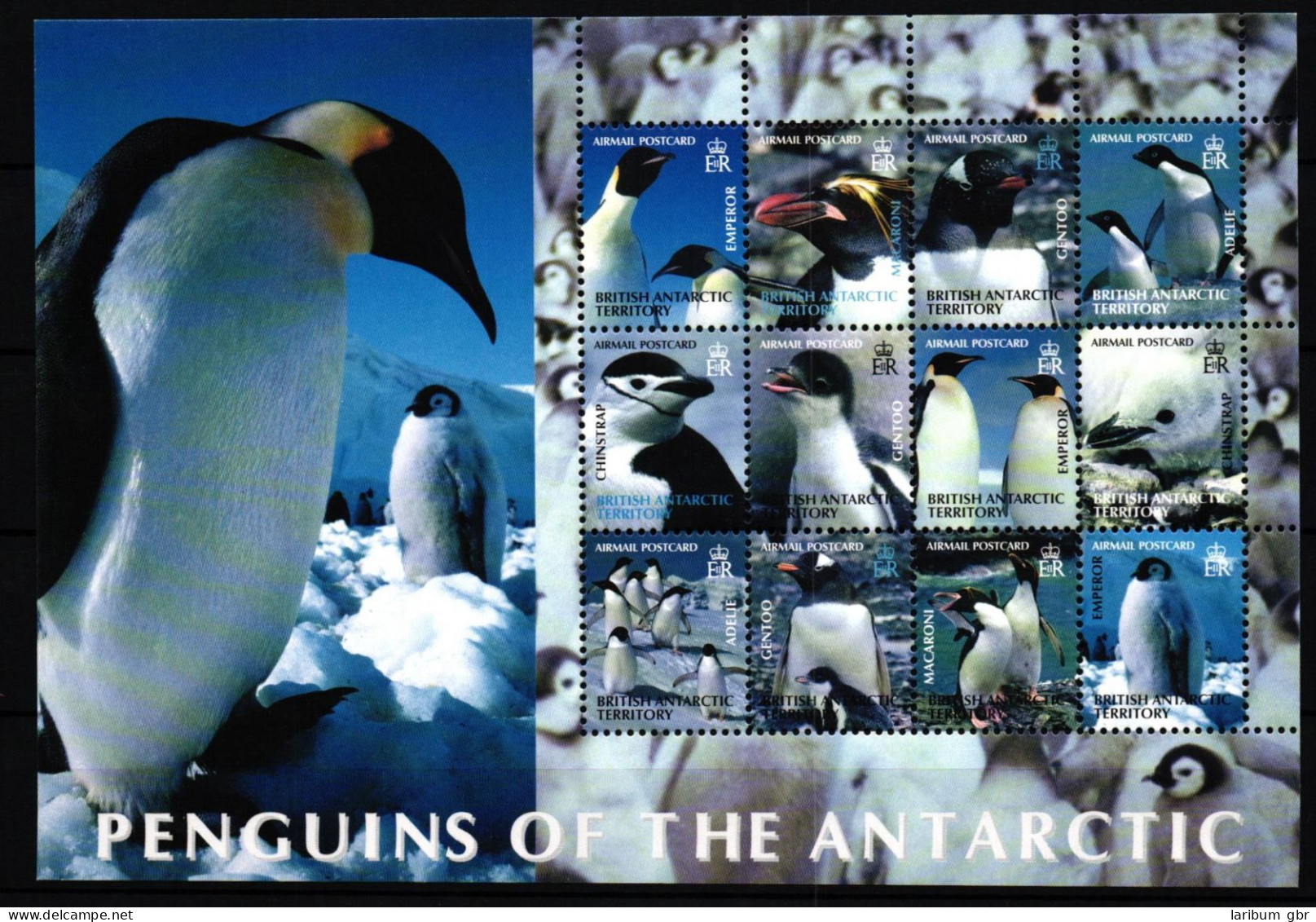Brit. Antarktis Gebiete 369-380 Postfrisch Pinguine #JV606 - Sonstige & Ohne Zuordnung
