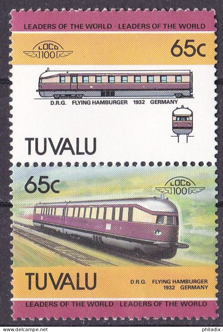 # Tuvalu Marke Von 1985 **/MNH (A5-4) - Tuvalu