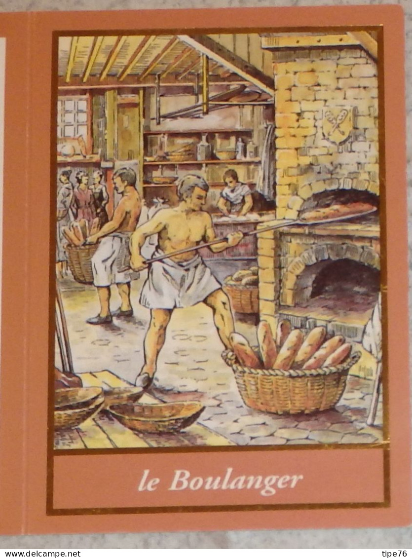 Petit Calendrier Poche 2004 Illustration Métier Boulanger Pain - Small : 2001-...