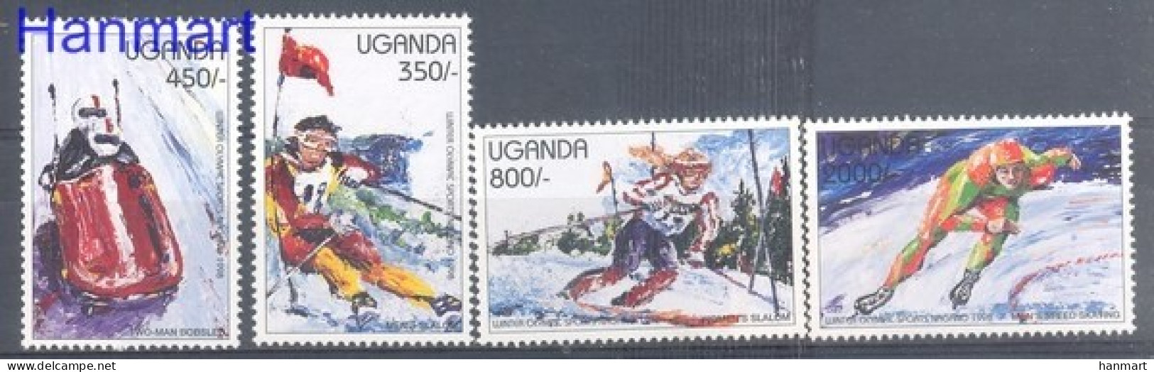 Uganda 1997 Mi 1901-1904 MNH  (ZS4 UGN1901-1904) - Hiver