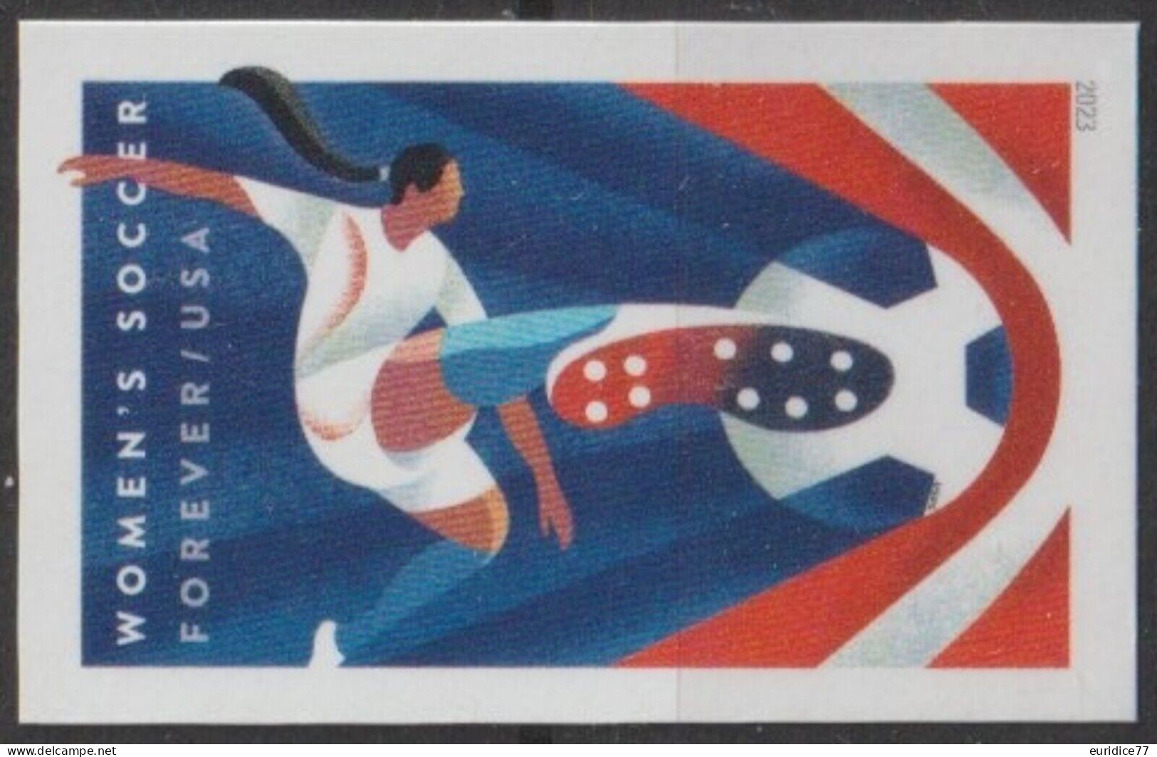 Estados Unidos United States USA 2023 - Women's Soccer Mnh** - Unused Stamps