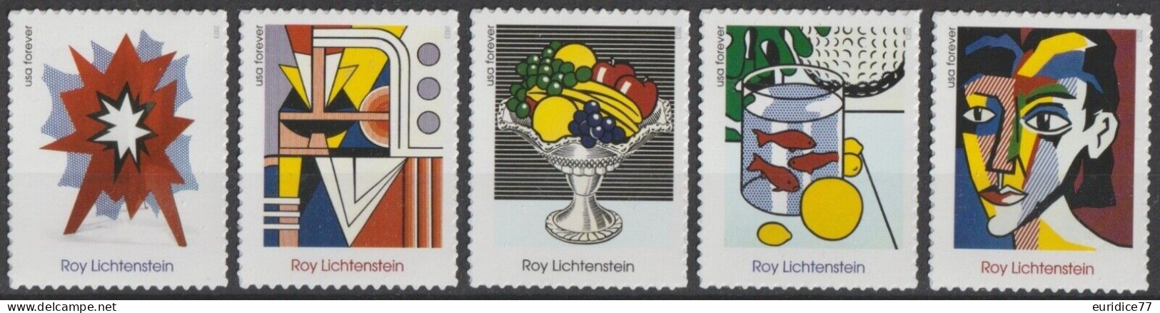 Estados Unidos United States USA 2023 - Roy Lichtenstein Mnh** - Unused Stamps