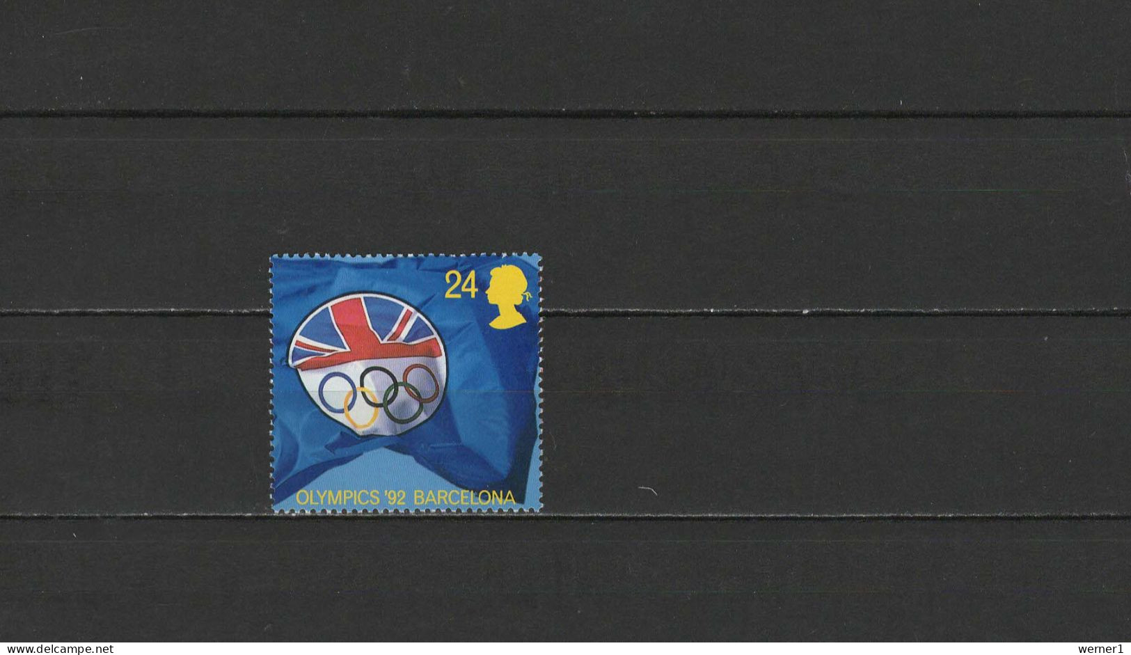 UK Great Britain England 1992 Olympic Games Barcelona Stamp MNH - Zomer 1992: Barcelona