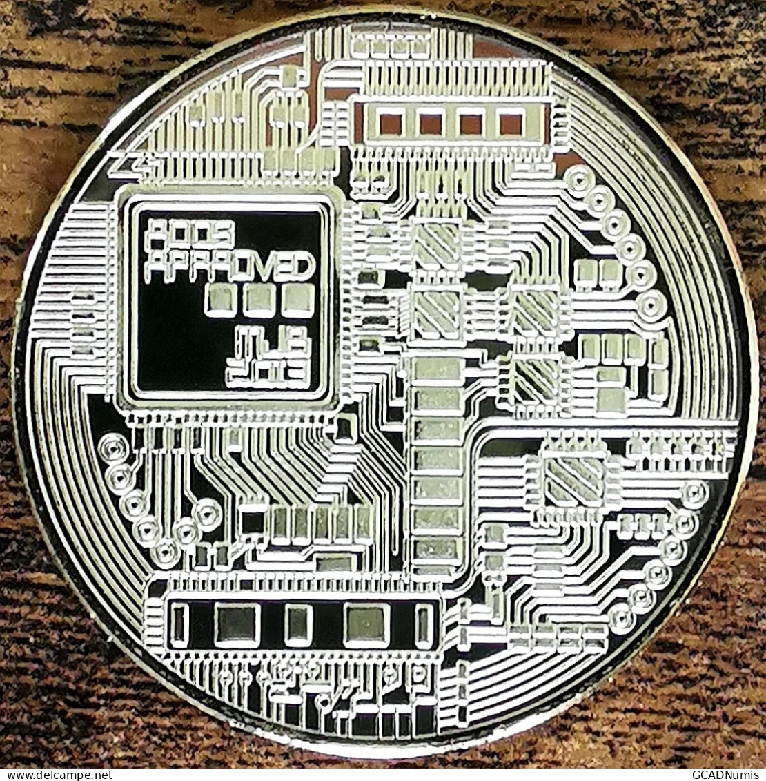 Médaille Bitcoin 2013 - Monnaie Dorée Plaquée Or - Ø41mm - Ohne Zuordnung