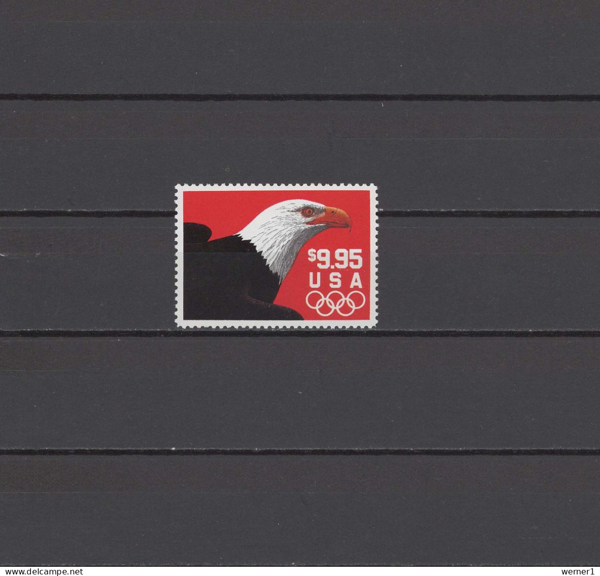 USA 1991 Olympic Games, Eagle 9.95$ Stamp MNH - Ete 1992: Barcelone