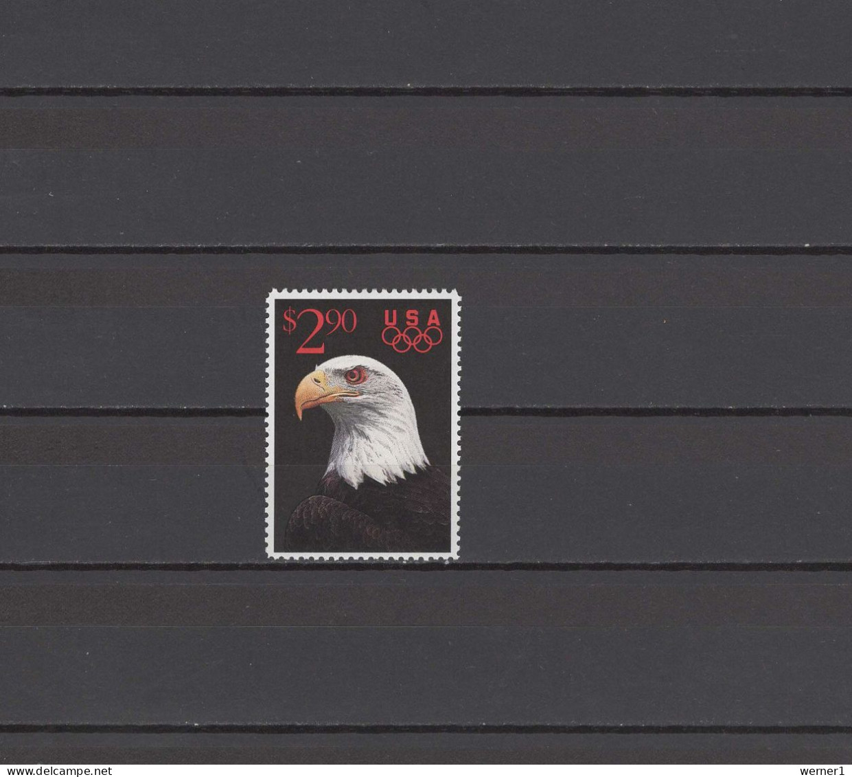 USA 1991 Olympic Games, Eagle 2.90$ Stamp MNH - Ete 1992: Barcelone