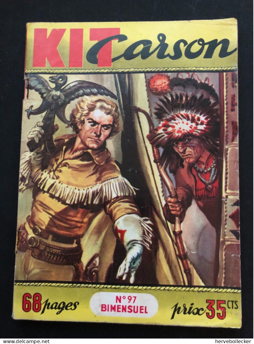 KIT CARSON Bimensuel N° 97 - IMPERIA 1960 - Formatos Pequeños