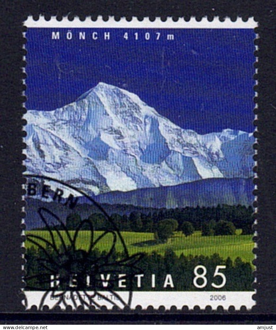 Suisse // Switzerland // 2000-2009 // 2006 // Panorama De Montagne Oblitéré No.1203 - Usados