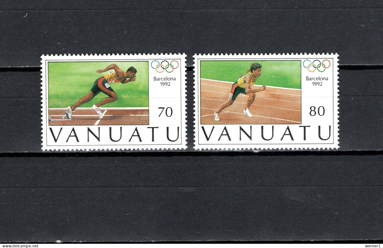 Vanuatu 1992 Olympic Games Barcelona 2 Stamp MNH - Verano 1992: Barcelona