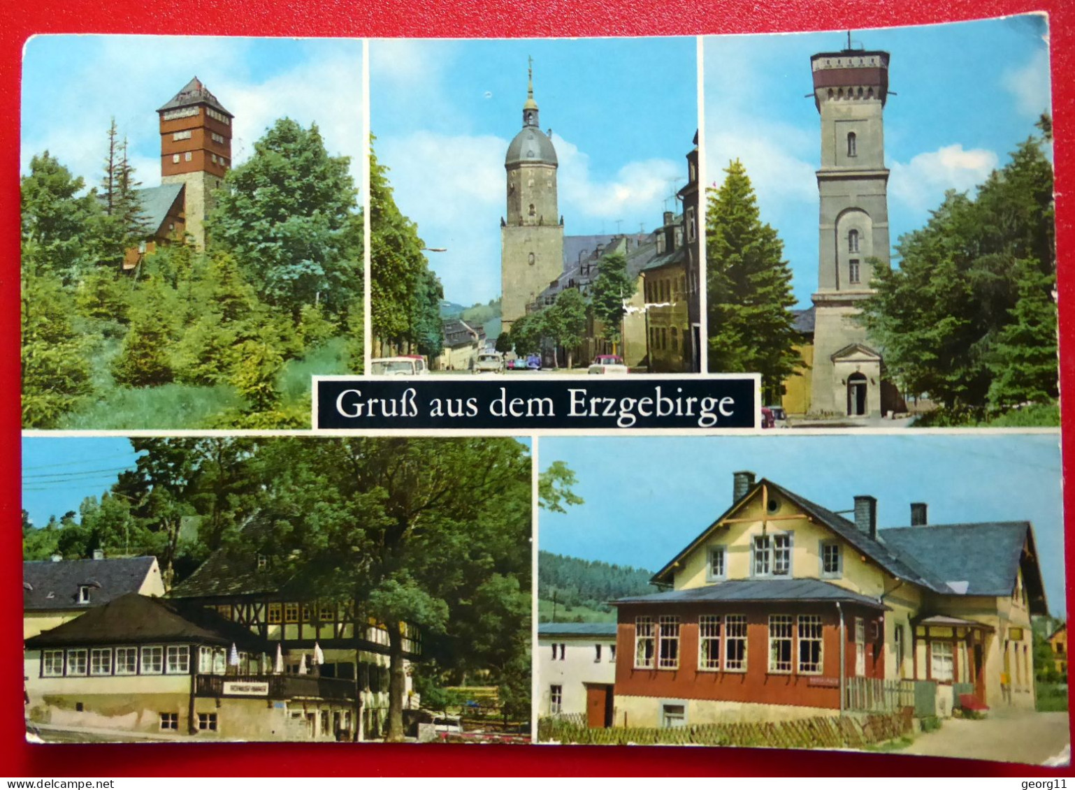 Erzgebirge 1977 - Gaststätte Frohnauer Hammer - Annaberg - Pöhlberg - Königswalde - Neuzelle