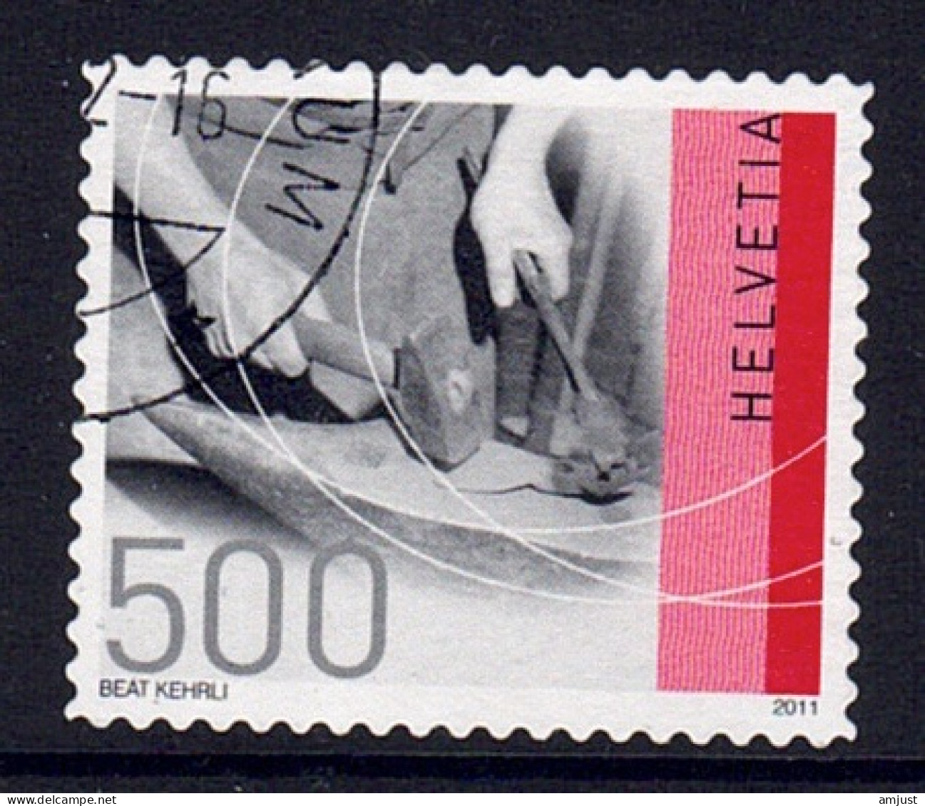Suisse // Schweiz // Switzerland //  2011  // Artisanat Traditionnel , Lle Forgeage No.1389 Oblitéré - Used Stamps