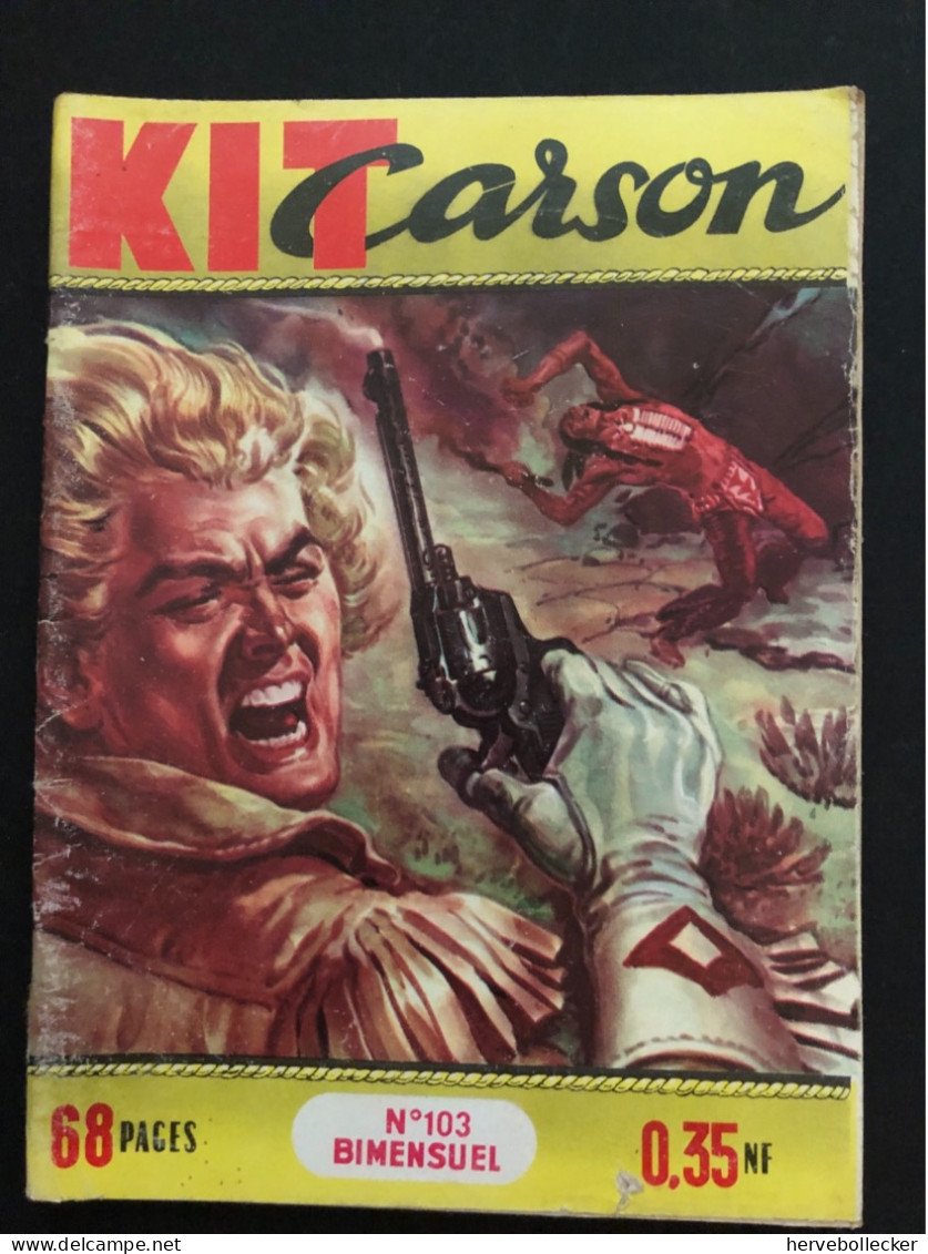 KIT CARSON Bimensuel N° 103 - IMPERIA 1960 - Formatos Pequeños