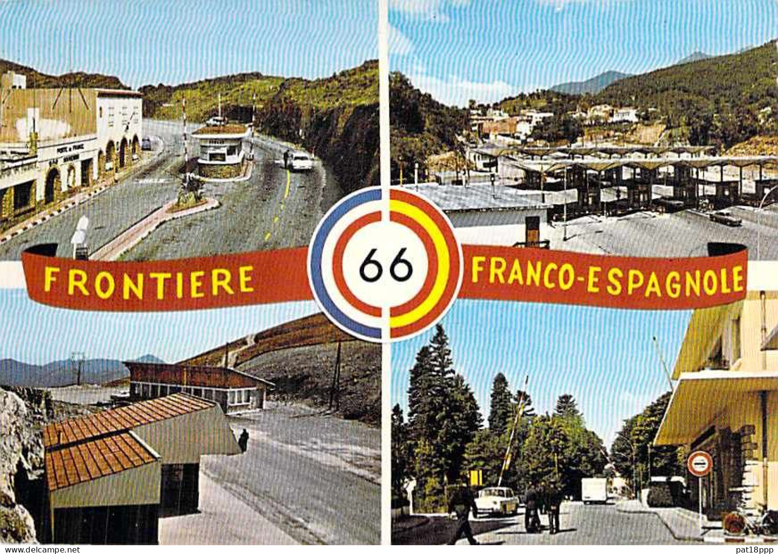 FRANCE - Lot de 20 cartes DOUANES & FRONTIERES (2 CPA - 6 CPSM PF - 7 CPSM GF - 5 CPM GF) + 2 cartes offertes