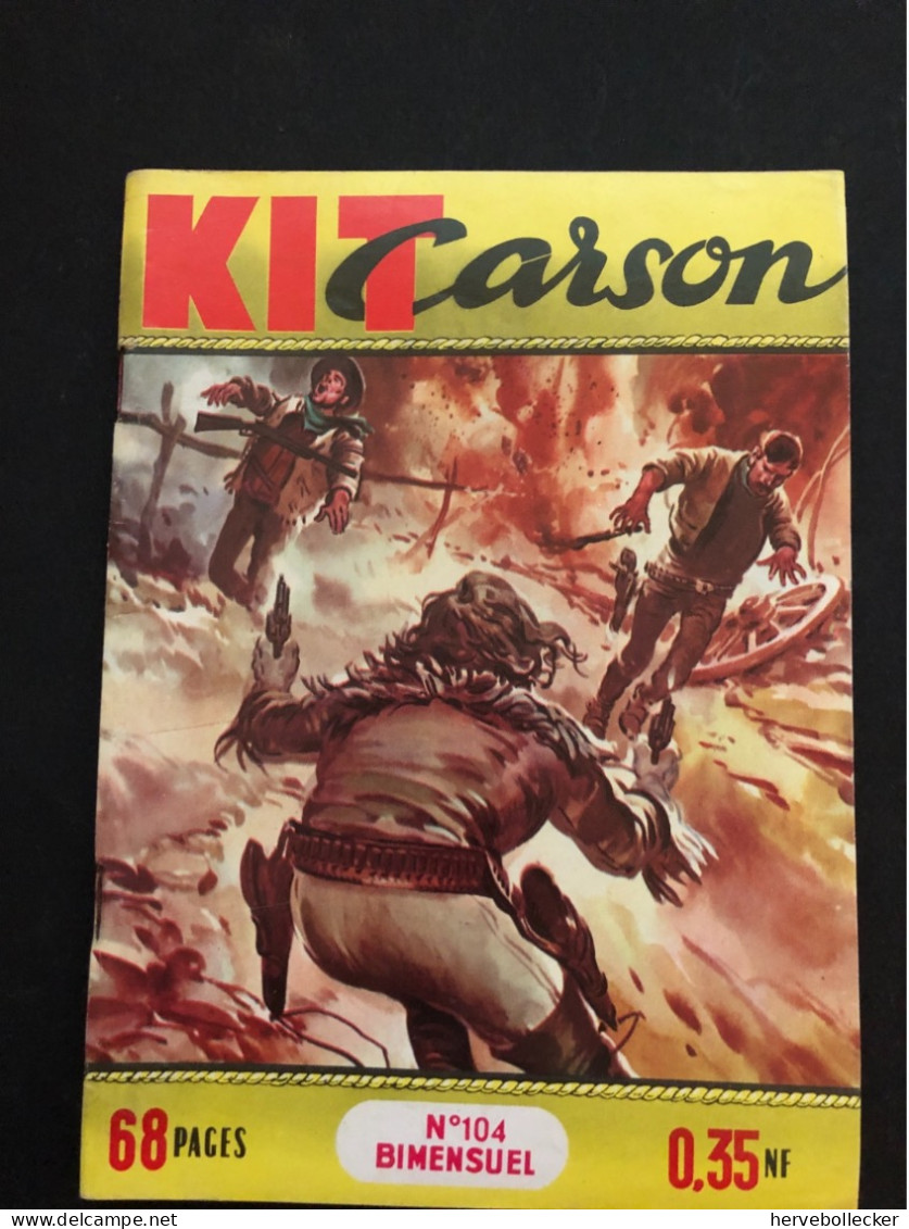 KIT CARSON Bimensuel N° 104 - IMPERIA 1960 - Kleinformat