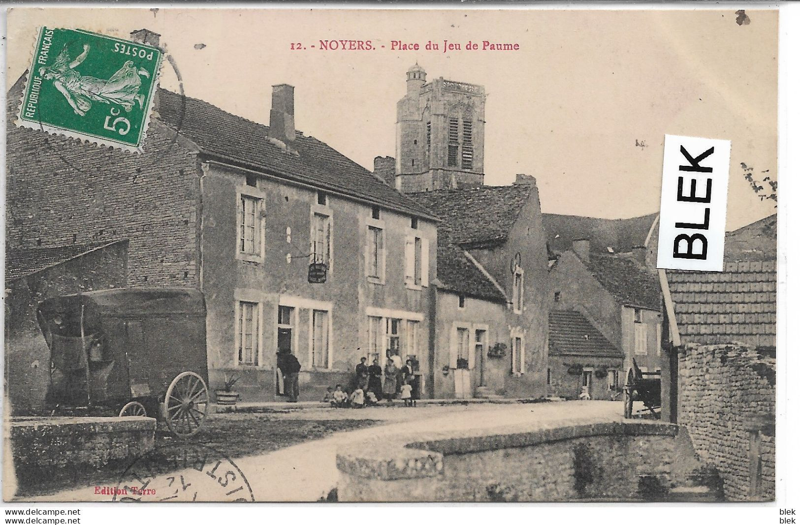 89 . Yonne :   Noyers : Place Du Jeu De Paume . - Noyers Sur Serein