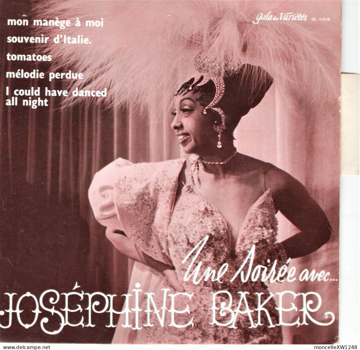 Joséphine Baker - 45 T EP Mon Manège à Moi (1961) - 45 G - Maxi-Single