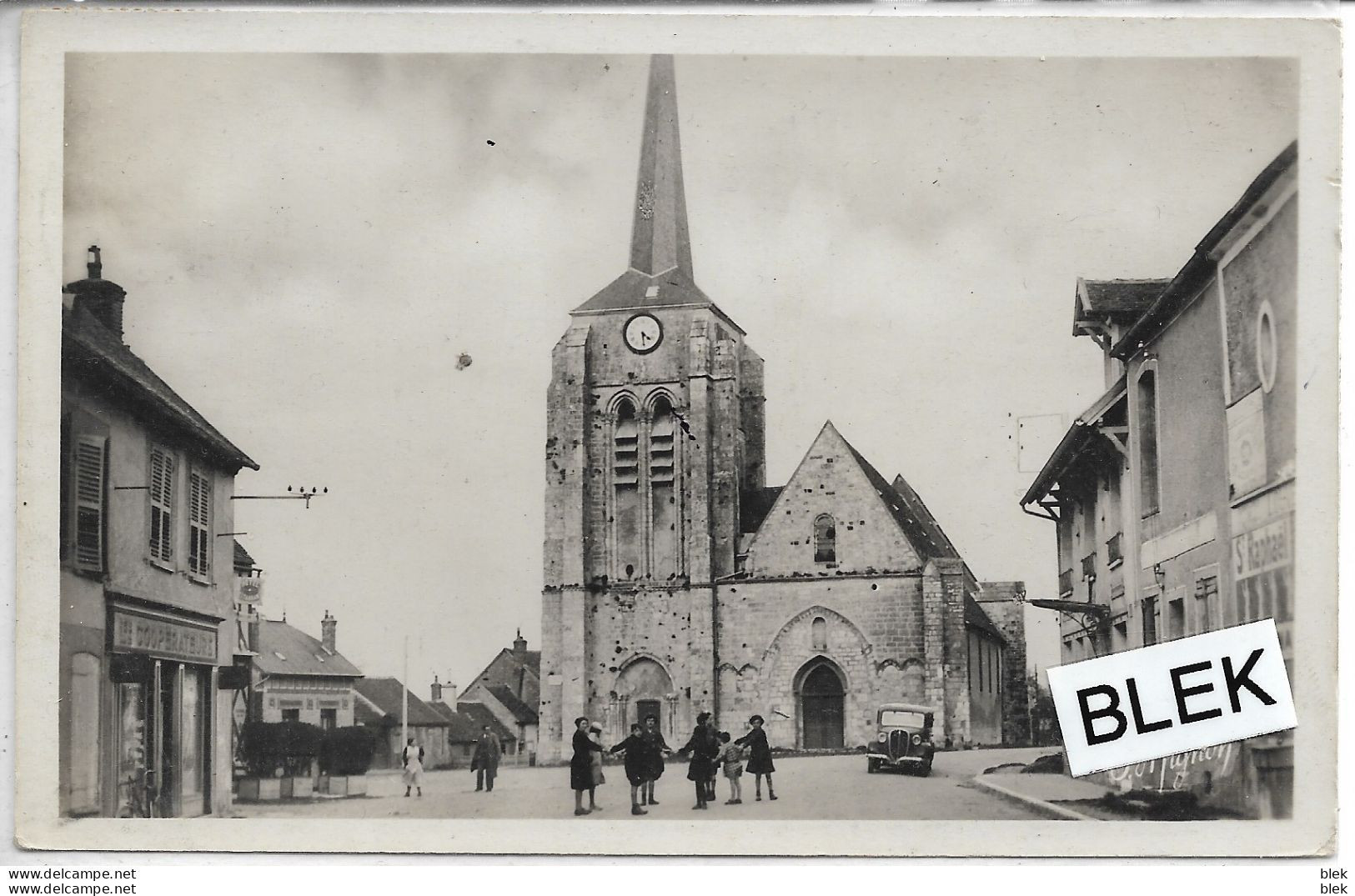 89 . Yonne :   Cheroy : Place De L ' Eglise . - Cheroy