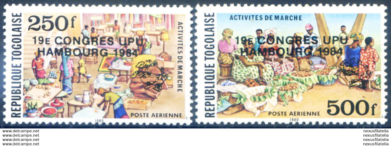 Congresso UPU 1984. - Togo (1960-...)