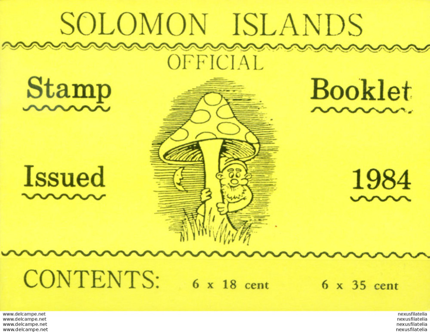 Flora. Funghi. Libretto 1984. - British Solomon Islands (...-1978)