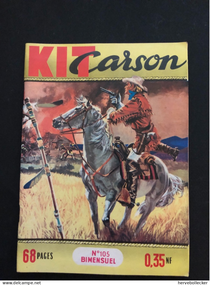 KIT CARSON Bimensuel N° 105 - IMPERIA 1960 - Piccoli Formati