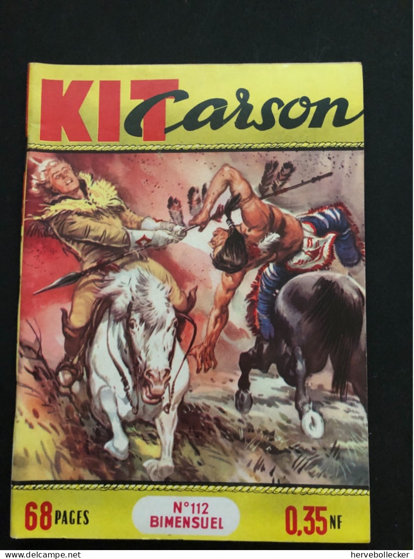 KIT CARSON Bimensuel N° 112 - IMPERIA 1960 - Petit Format