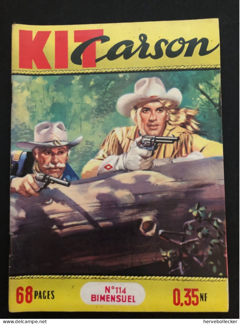 KIT CARSON Bimensuel N° 114 - IMPERIA 1960 - Kleinformat