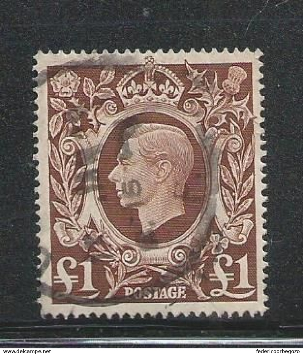 UK King George VI (1948) Yvert 245 - Usati