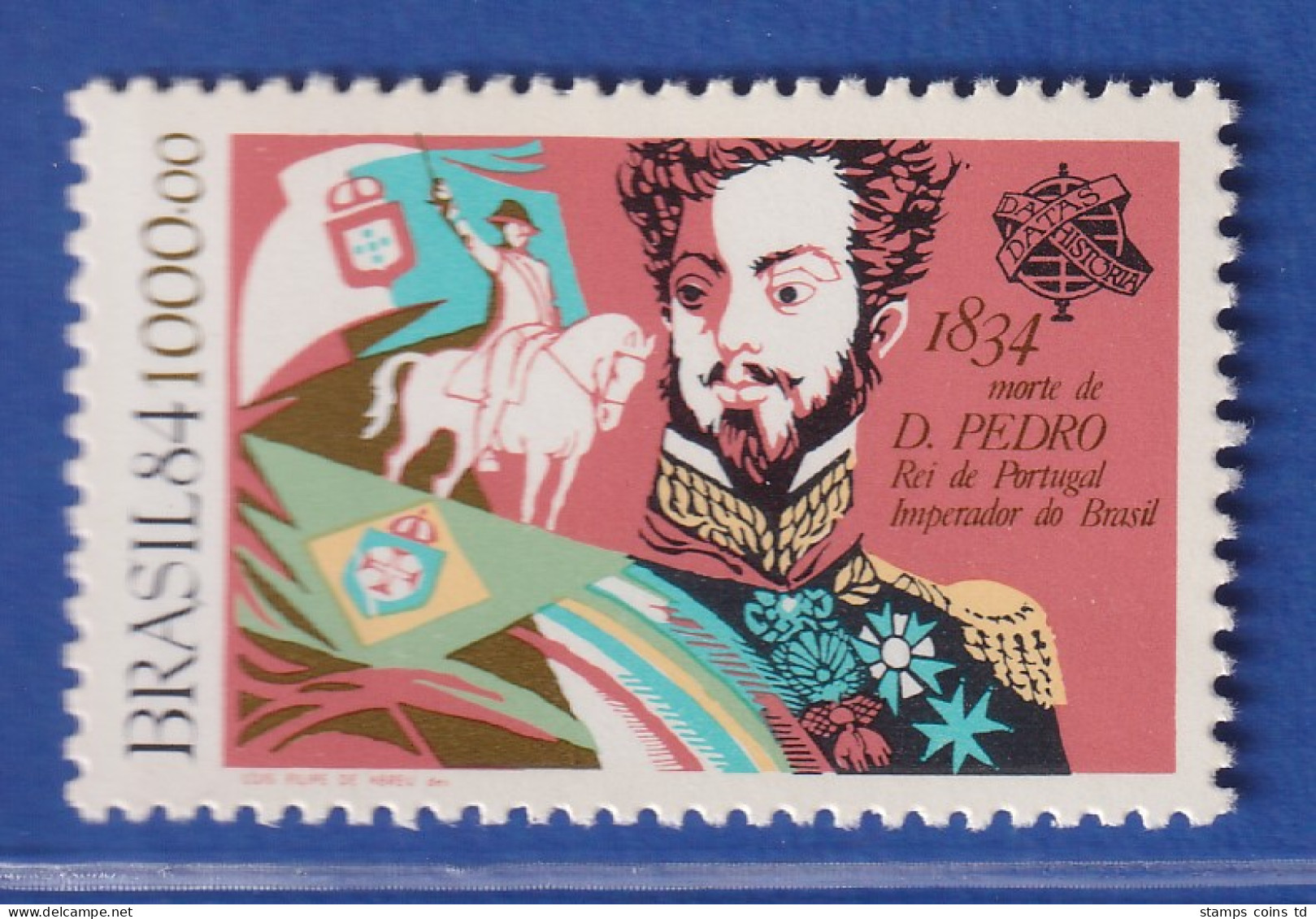 Brasilien 1984 Pedro I. Kaiser Von Brasilien Mi.-Nr. 2068 ** - Sonstige & Ohne Zuordnung