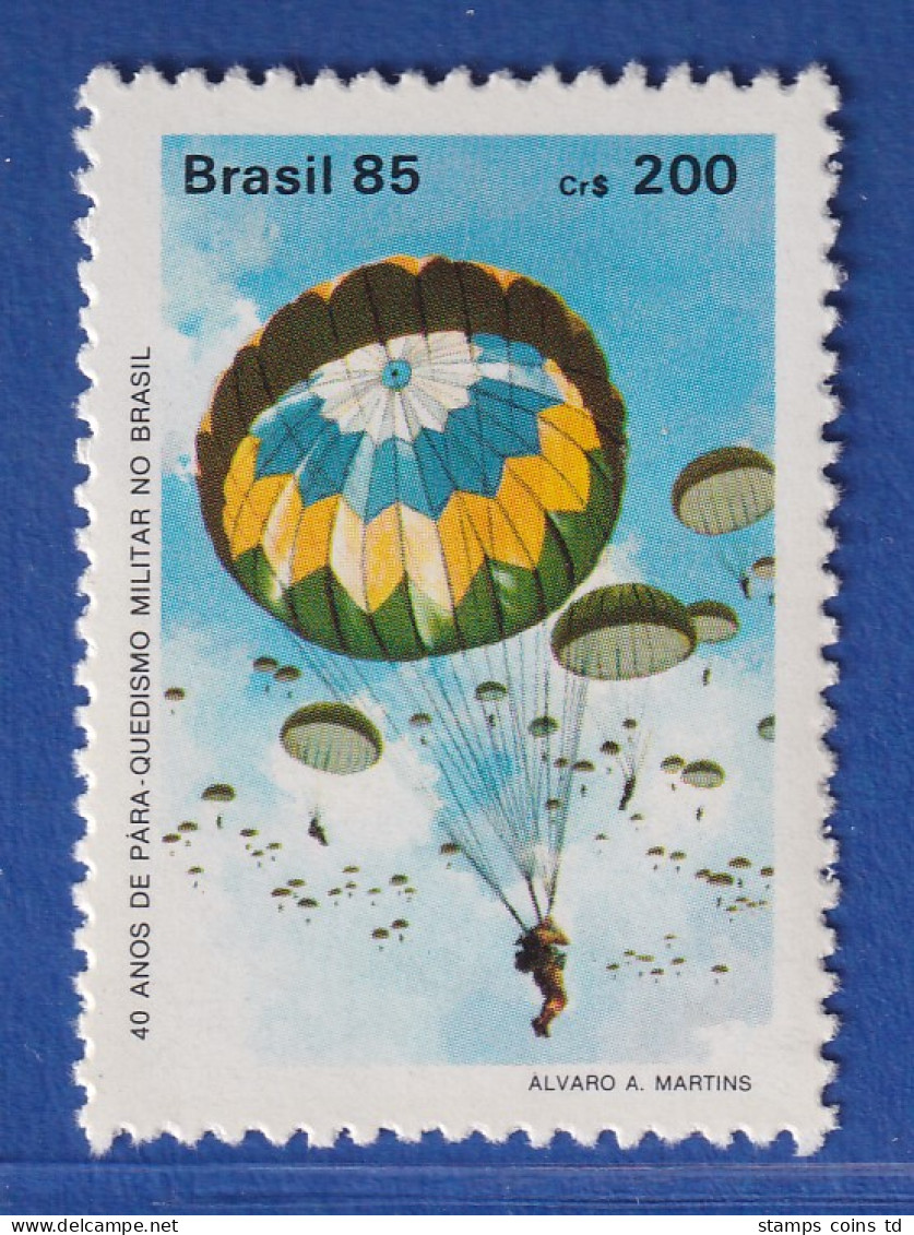 Brasilien 1985 Fallschirmjäger In Der Armee Mi.-Nr. 2094 ** - Sonstige & Ohne Zuordnung