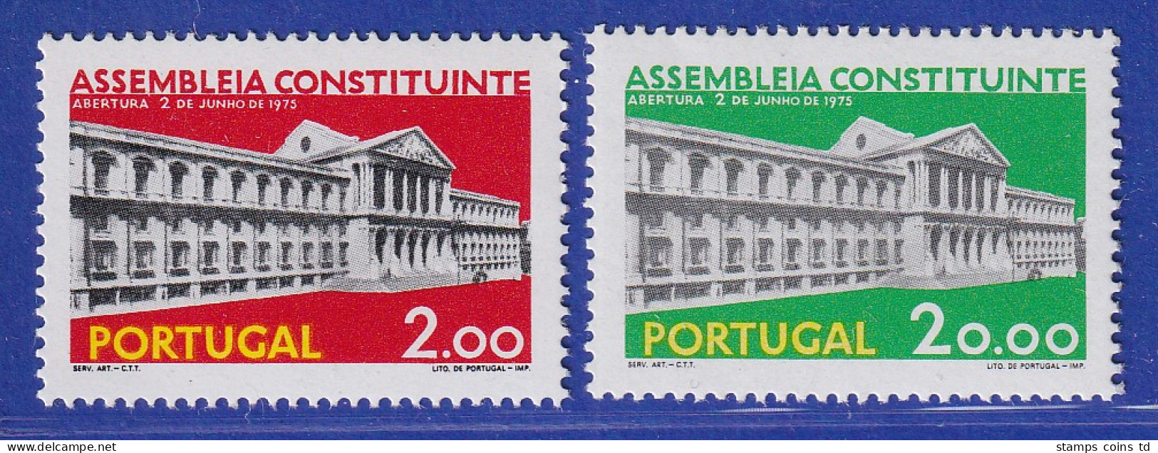 Portugal 1975 Verfassunggebende Versammlung Mi.-Nr. 1283-1284 Postfrisch ** - Sonstige & Ohne Zuordnung