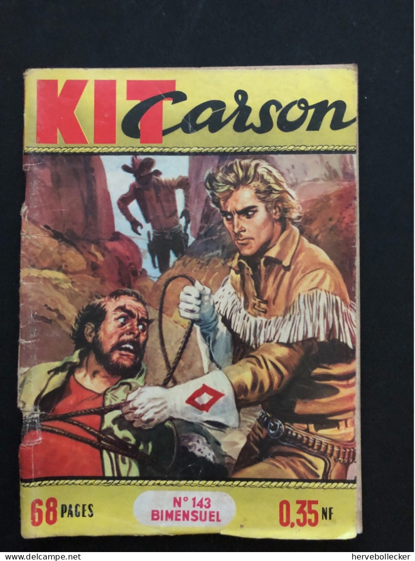 KIT CARSON Bimensuel N° 143 - IMPERIA 1960 - Petit Format