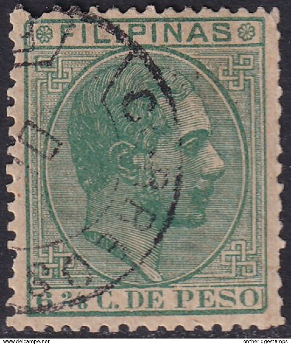 Philippines 1880 Sc 82 Filipinas Ed 61 Used Date Cancel - Philipines