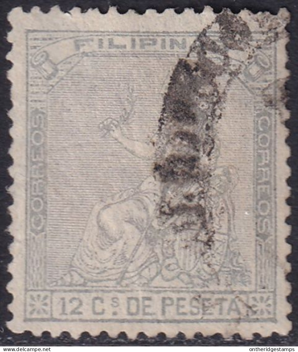 Philippines 1874 Sc 48 Filipinas Ed 30 Used - Philippines