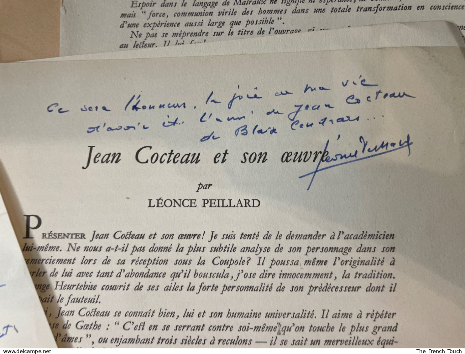 Léonce Peillard - 1957 - Dédicaces - Escritores