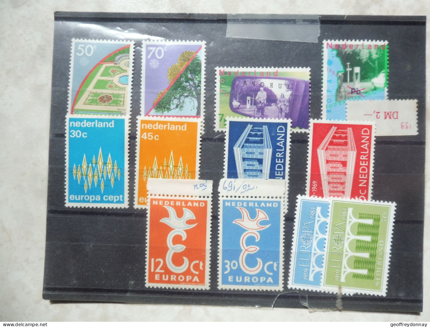 Europa Petit Lot Collection Mnh Neuf ** Année Holland Nederland Pays Bas - Colecciones
