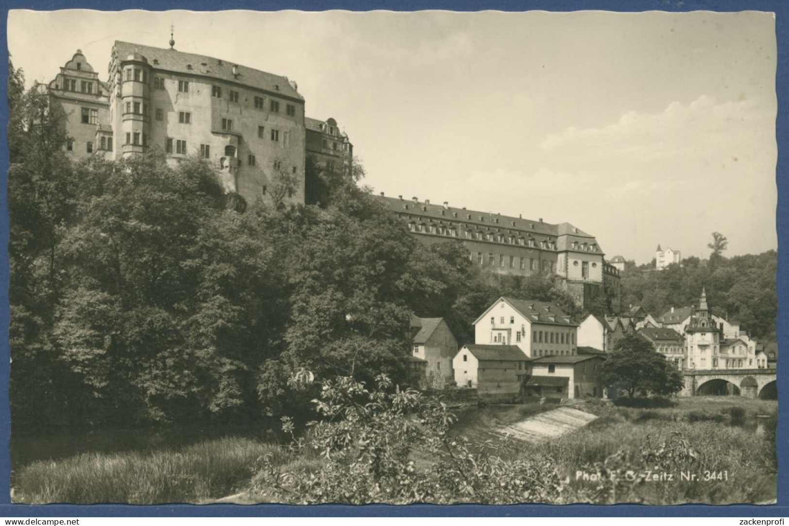 Weilburg An Der Lahn Schloß, Gelaufen 1955 (AK1968) - Weilburg