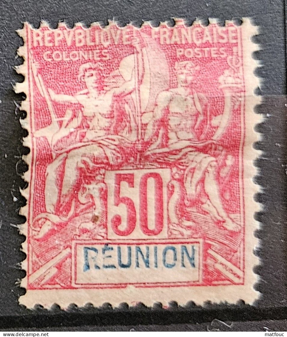 Réunion - Yvert 42 - Neuf * - Cote 95€ - Neufs