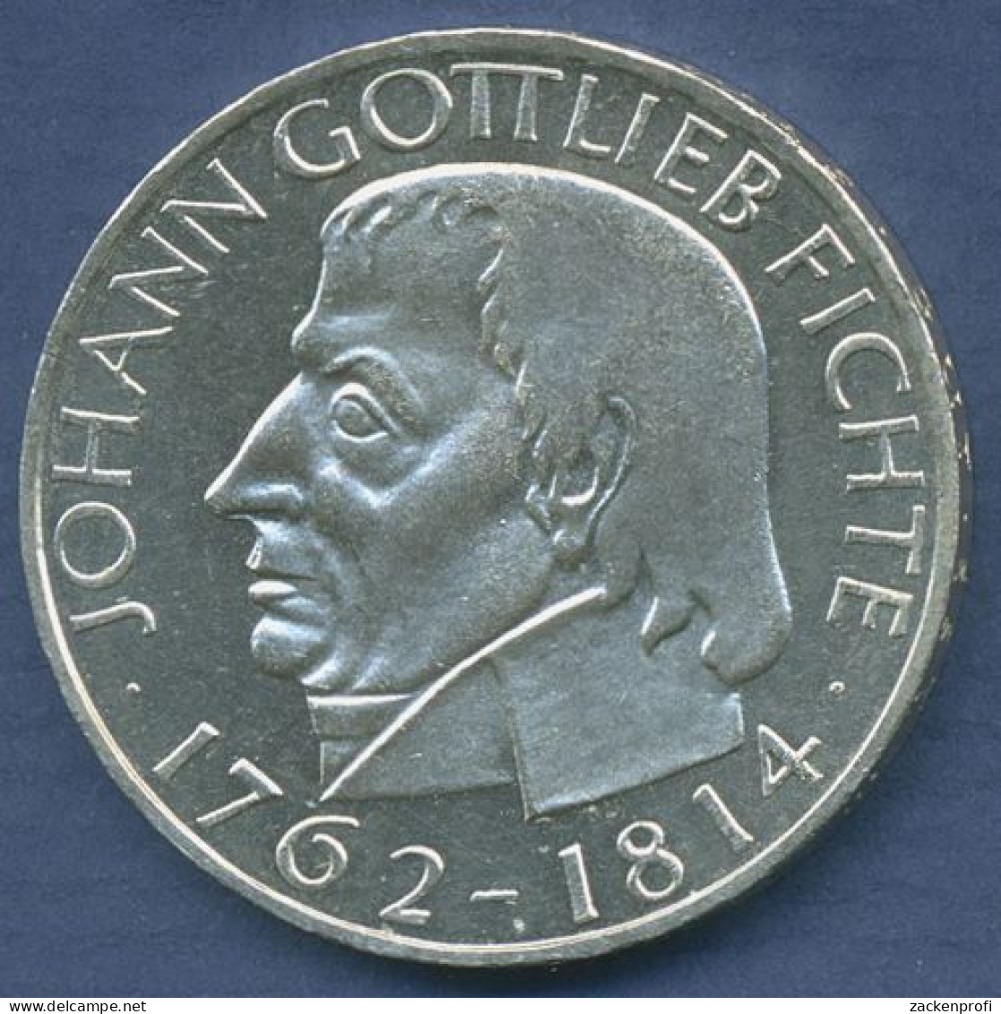 Deutschland 5 DM 1964, Johann Gottlieb Fichte, J 393 Vz+ (m3158) - 5 Marcos