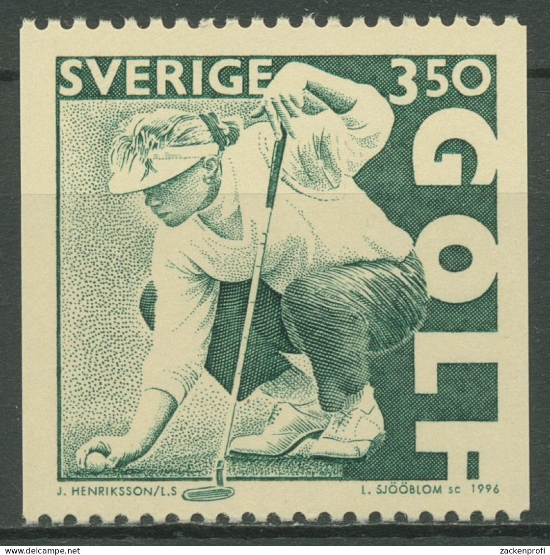 Schweden 1996 Sport Golf Annika Sörenstam 1963 Postfrisch - Neufs