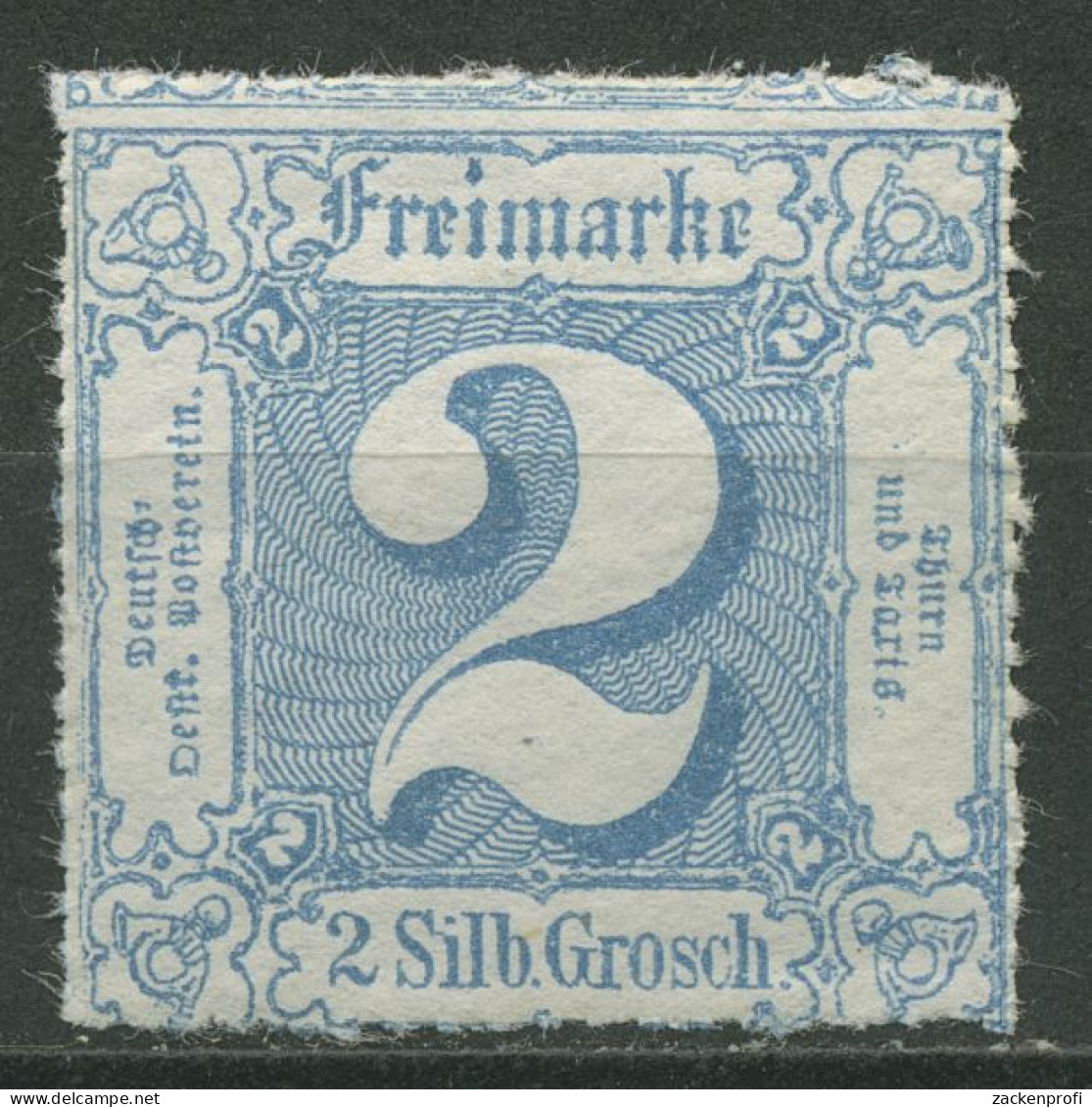 Thurn Und Taxis 1865 2 Silbergroschen 39 Postfrisch - Nuovi
