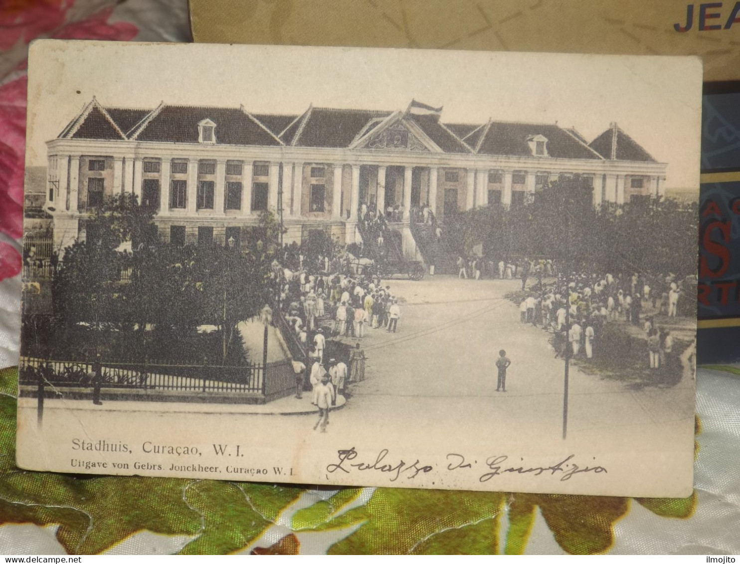 POSTCARD STADHUIS CURACAO AK CPA - Curaçao