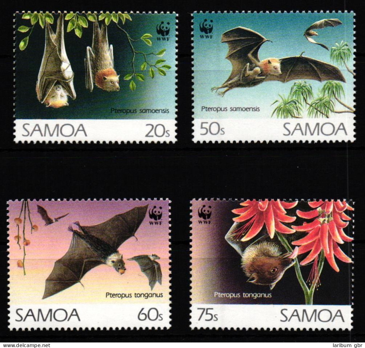 Samoa 754-757 Postfrisch Fledermäuse #JV472 - Samoa